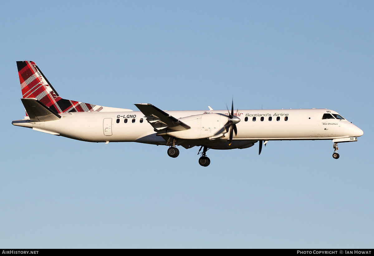 Aircraft Photo of G-LGNO | Saab 2000 | Loganair | AirHistory.net #114323