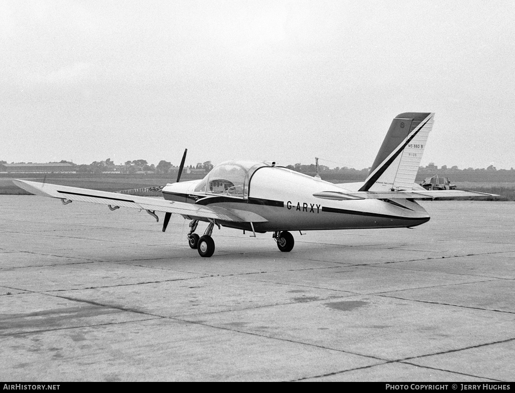 Aircraft Photo of G-ARXY | Morane-Saulnier MS-880B Rallye Club | AirHistory.net #114335
