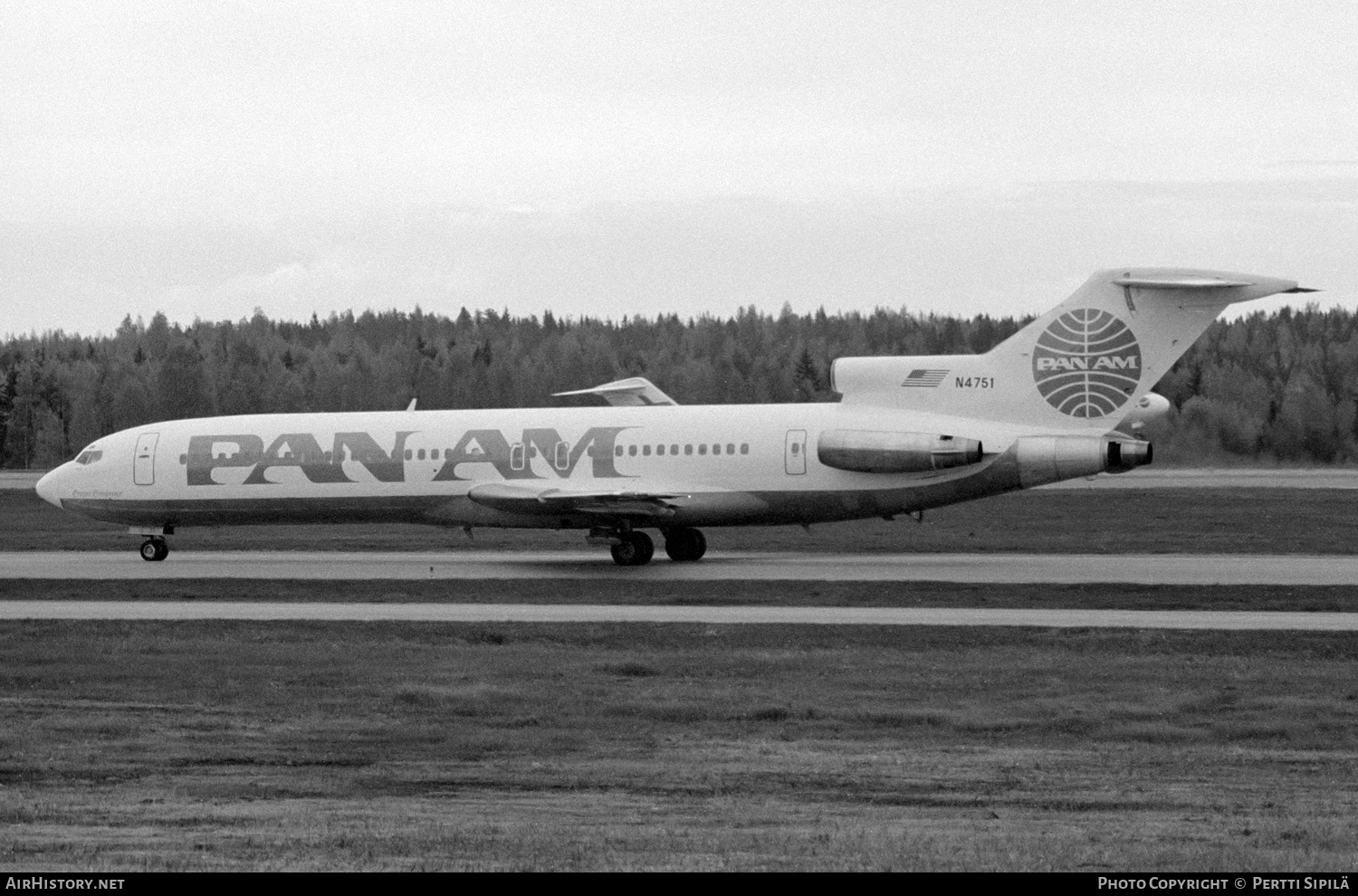 Aircraft Photo of N4751 | Boeing 727-235 | Pan American World Airways - Pan Am | AirHistory.net #114341