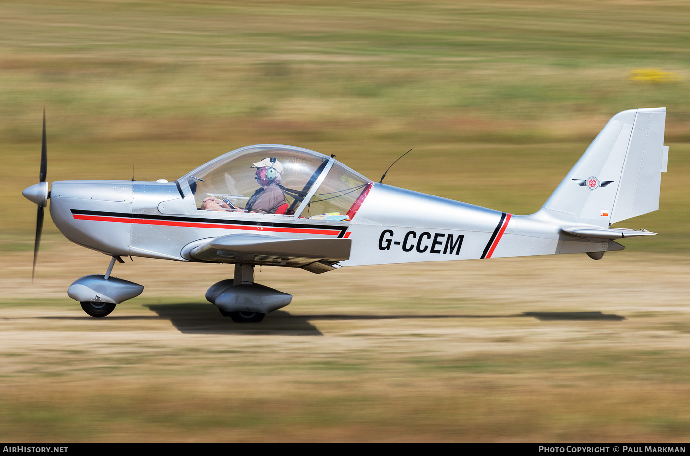 Aircraft Photo of G-CCEM | Evektor-Aerotechnik EV-97A Eurostar | AirHistory.net #114343
