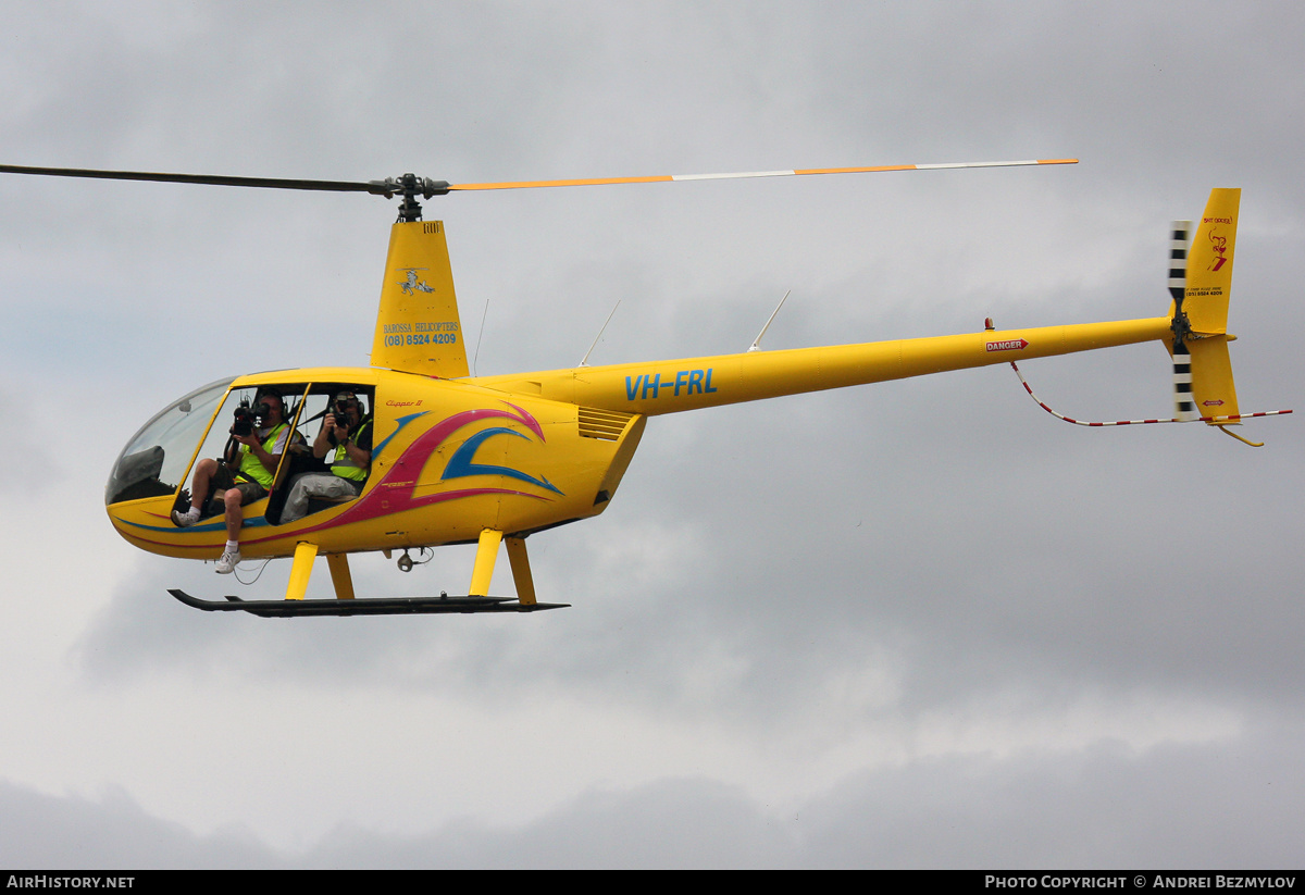 Aircraft Photo of VH-FRL | Robinson R-44 Clipper II | Barossa Helicopters | AirHistory.net #114345