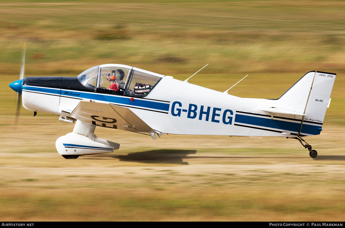 Aircraft Photo of G-BHEG | SAN Jodel D-150 Mascaret | AirHistory.net #114356