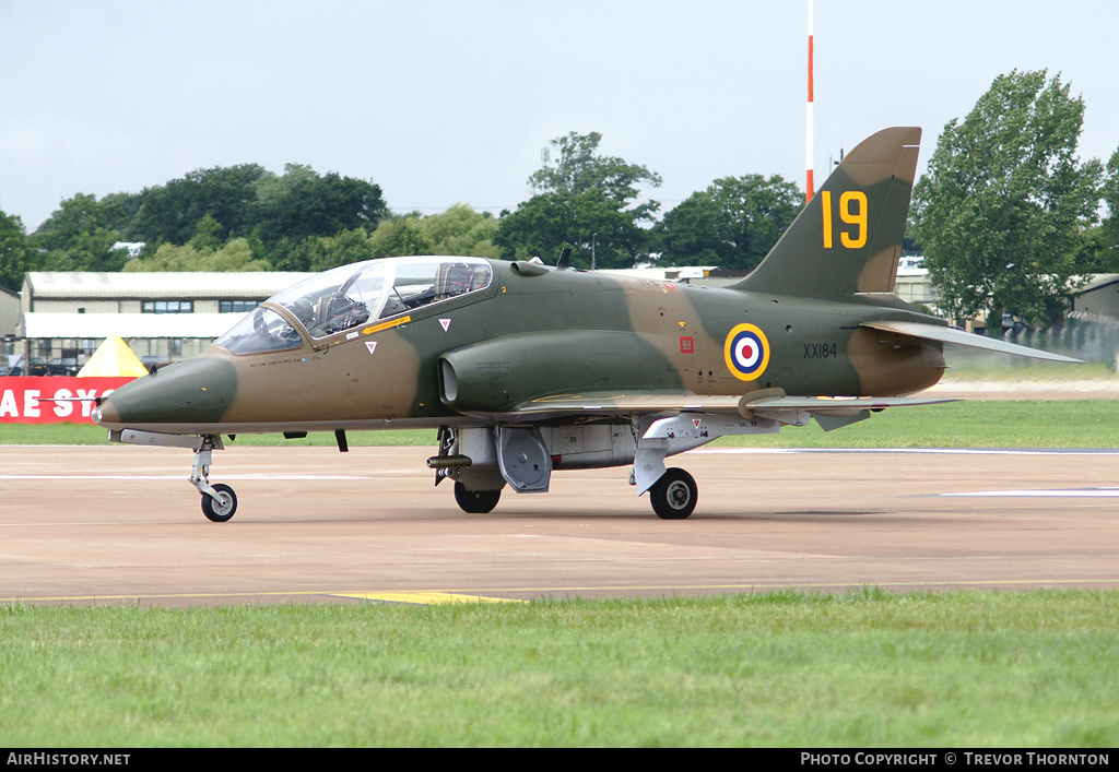 Aircraft Photo of XX184 | British Aerospace Hawk T1 | UK - Air Force | AirHistory.net #114360