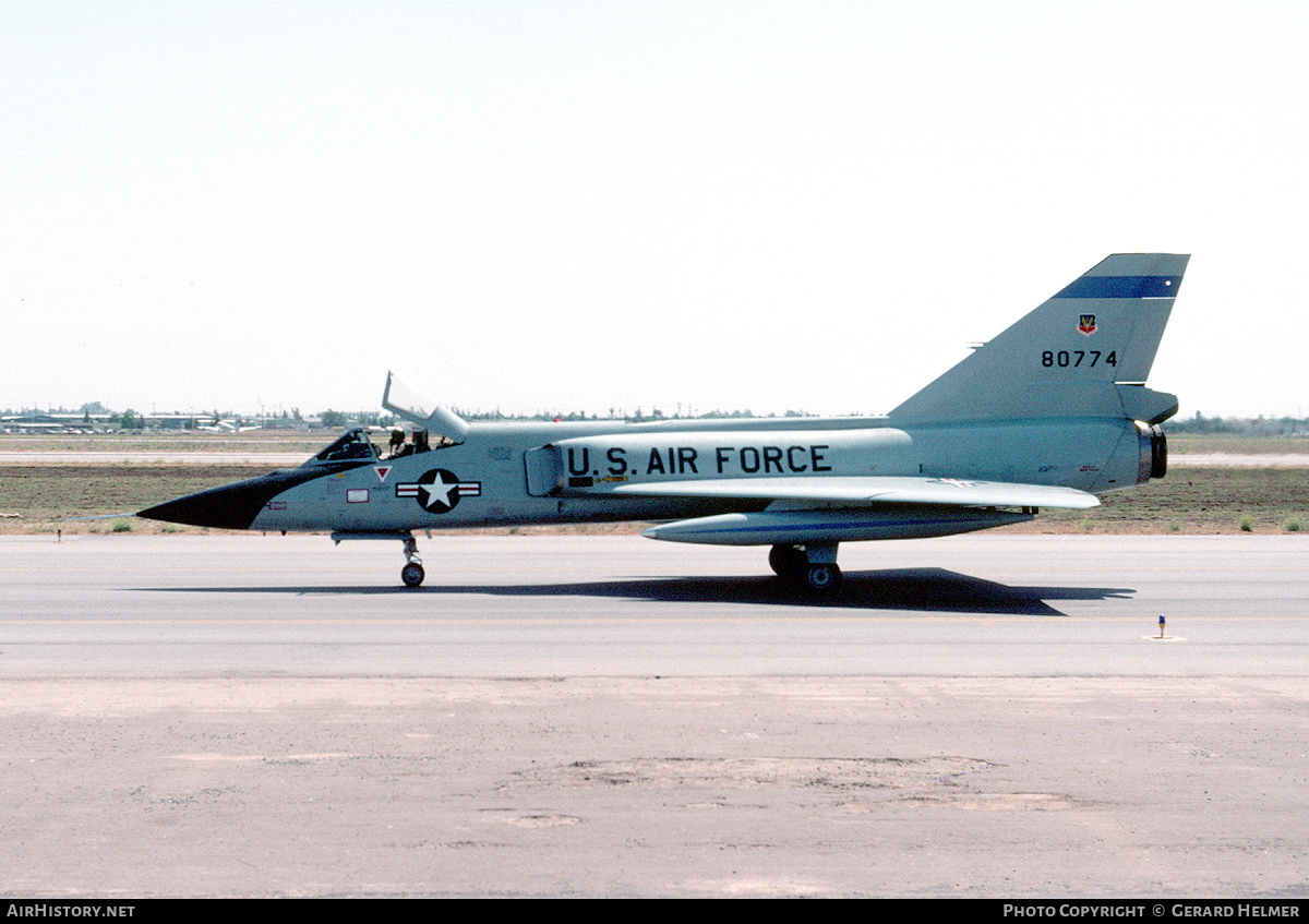 Aircraft Photo of 58-0774 / 80774 | Convair F-106A Delta Dart | USA - Air Force | AirHistory.net #114369