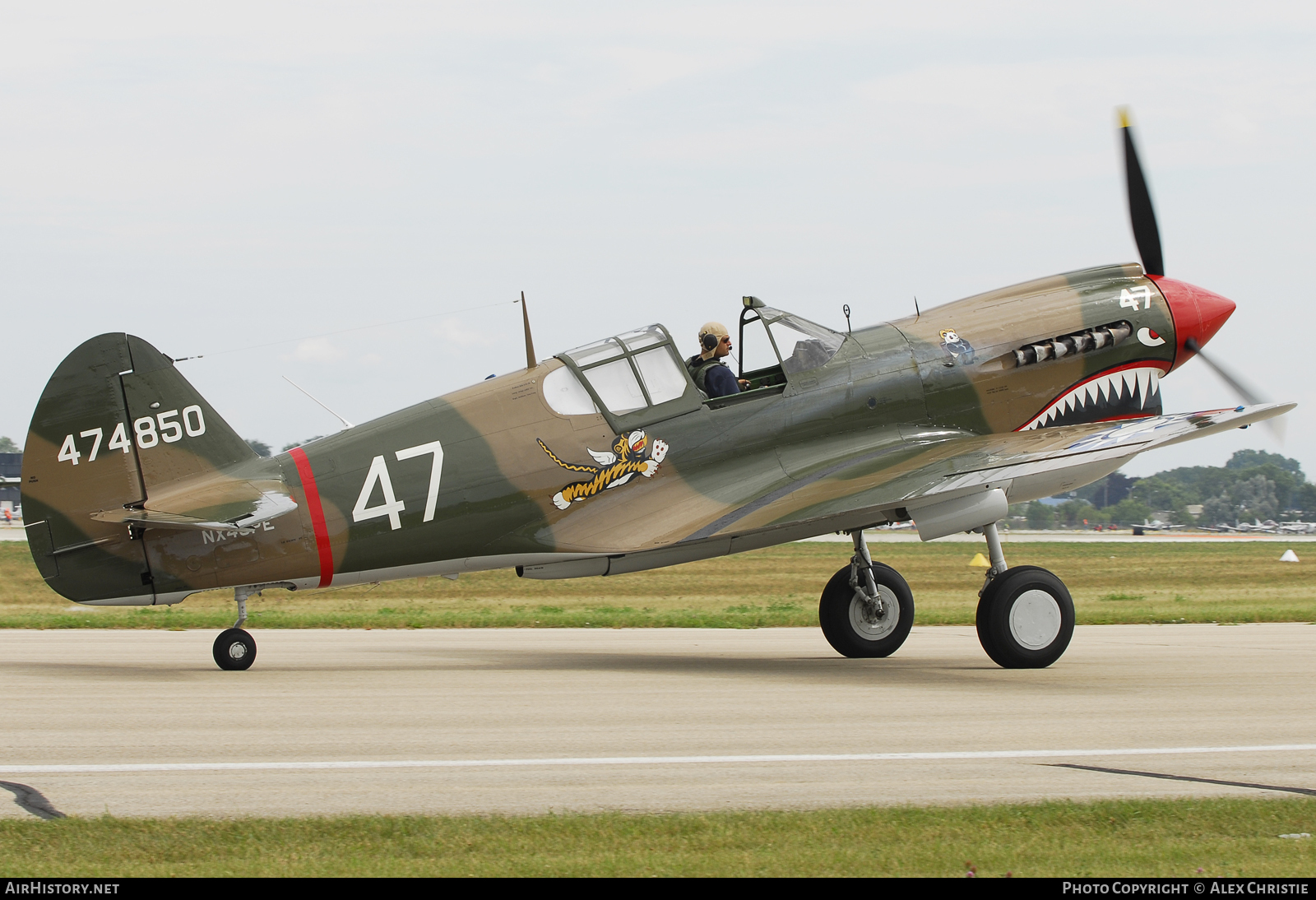 Aircraft Photo of N40PE / NX40PE / 474850 | Curtiss P-40E Warhawk | USA - Air Force | AirHistory.net #114379