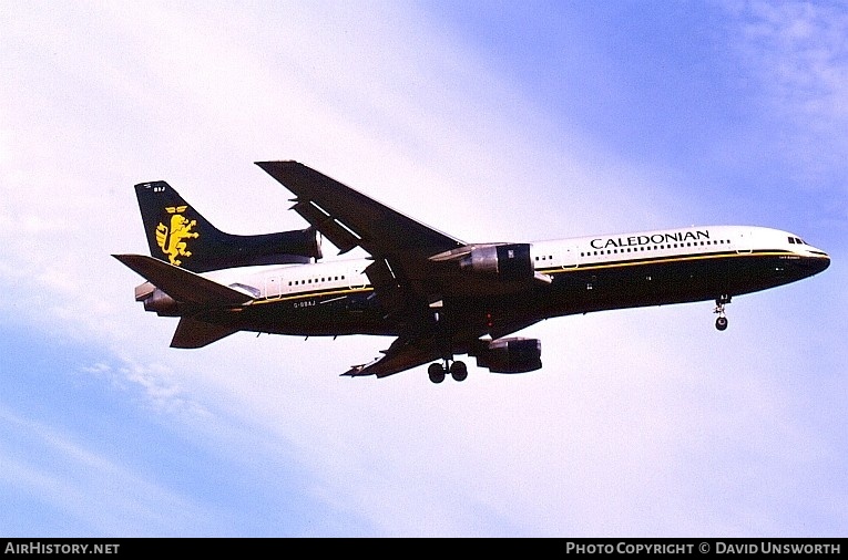 Aircraft Photo of G-BBAJ | Lockheed L-1011-385-1-14 TriStar 100 | Caledonian Airways | AirHistory.net #114389