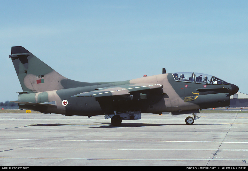 Aircraft Photo of 15546 | LTV TA-7P Corsair II | Portugal - Air Force | AirHistory.net #114390