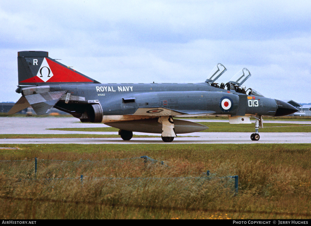 Aircraft Photo of XV592 | McDonnell Douglas F-4K Phantom FG1 | UK - Navy | AirHistory.net #114398