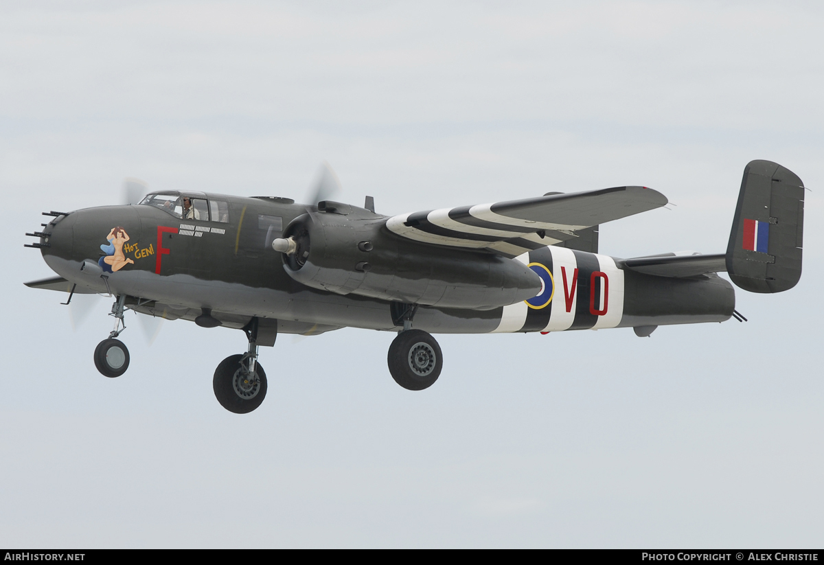 Aircraft Photo of C-GCWM | North American B-25J Mitchell | UK - Air Force | AirHistory.net #114399