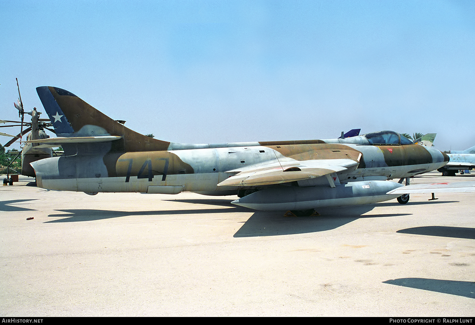 Aircraft Photo of 747 | Hawker Hunter FGA71 | Chile - Air Force | AirHistory.net #114400