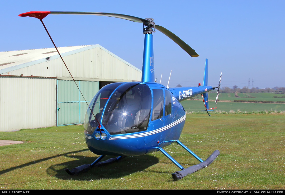 Aircraft Photo of G-RWEW | Robinson R-44 Clipper II | PTT Aviation | AirHistory.net #114431