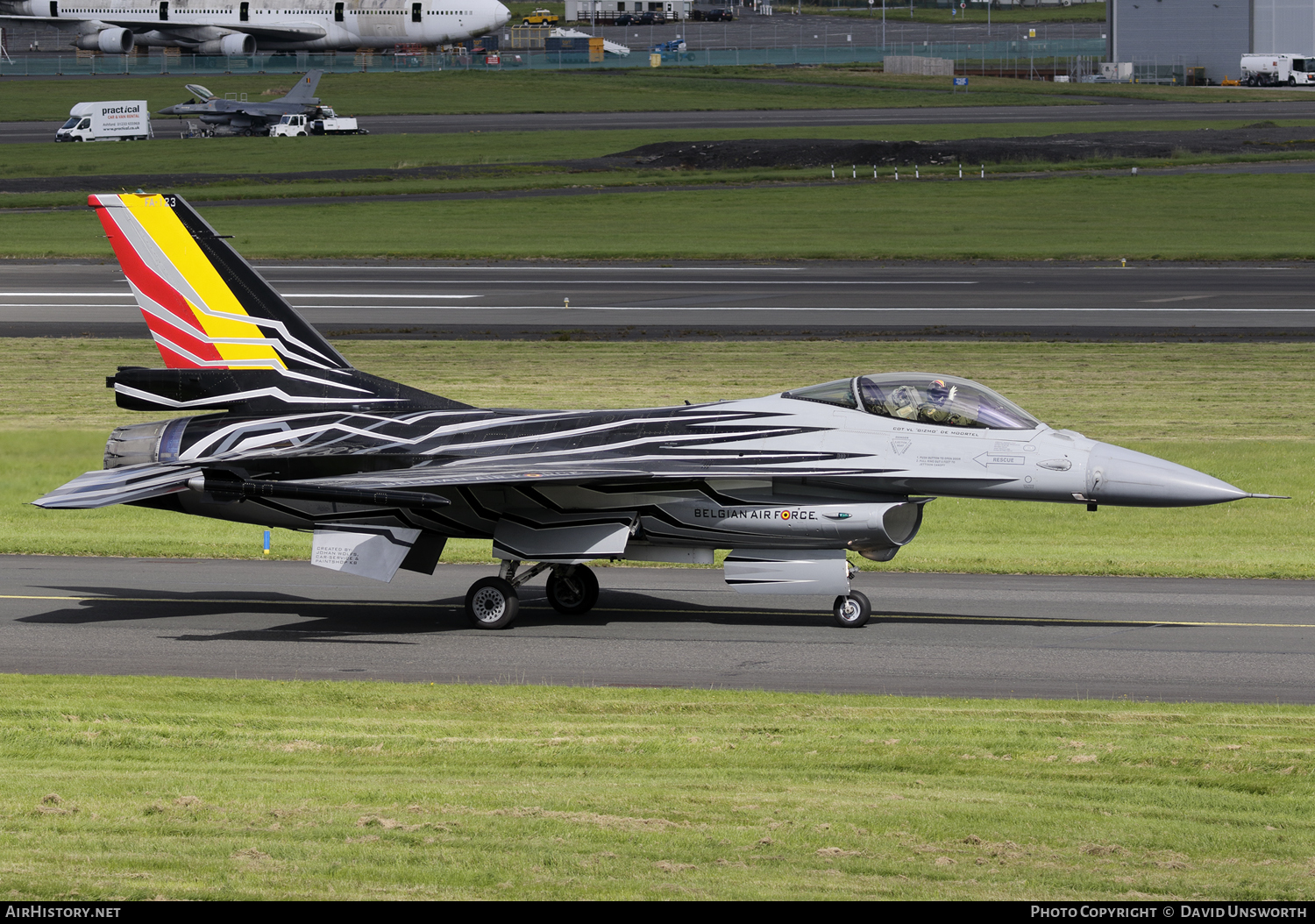 Aircraft Photo of FA-123 | General Dynamics F-16AM Fighting Falcon | Belgium - Air Force | AirHistory.net #114440