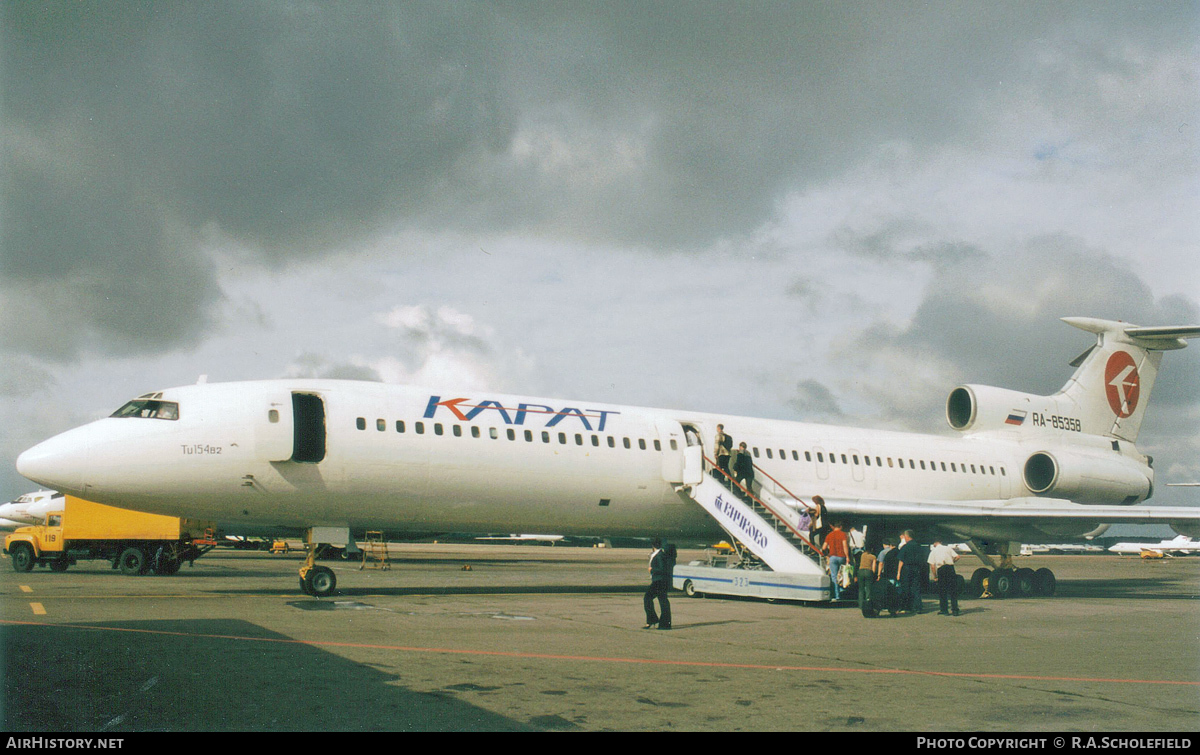 Aircraft Photo of RA-85358 | Tupolev Tu-154B-2 | Karat Aviakompania | AirHistory.net #114442