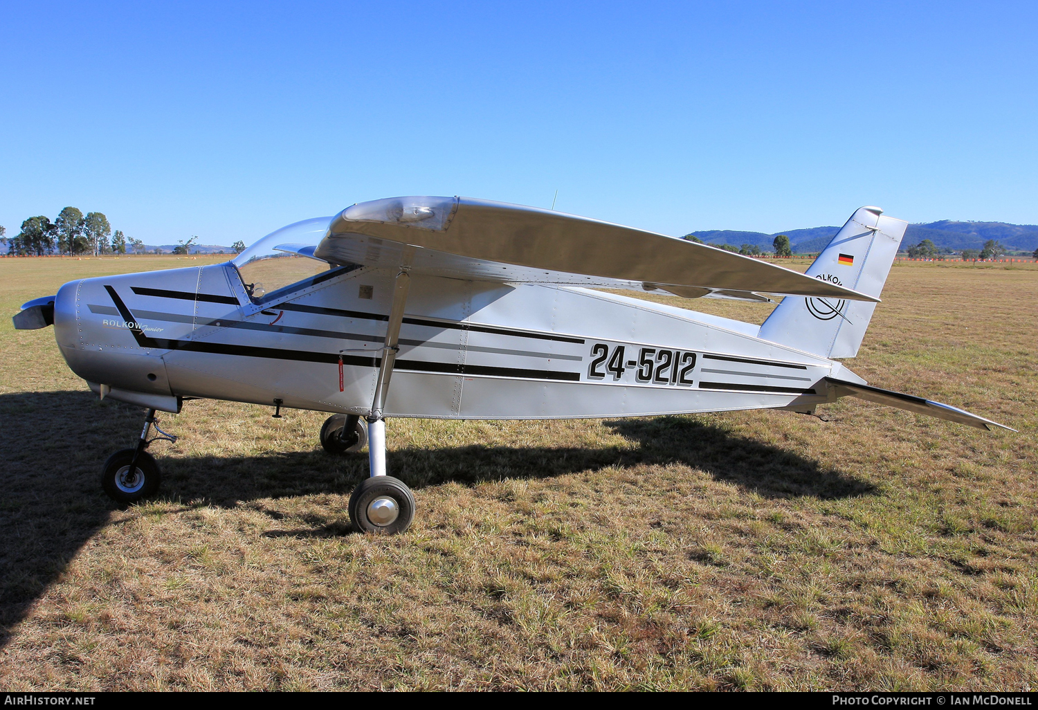 Aircraft Photo of 24-5212 | Bolkow BO-208A Junior | AirHistory.net #114491