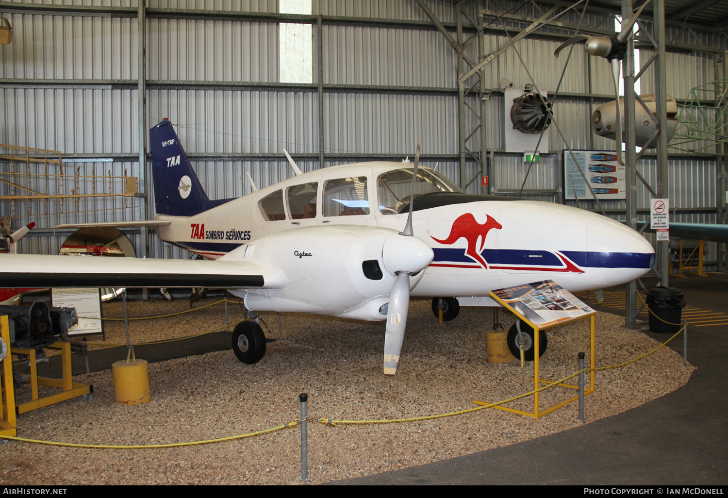 Aircraft Photo of VH-TGP | Piper PA-23-250 Aztec B | TAA Sunbird Services | AirHistory.net #114494