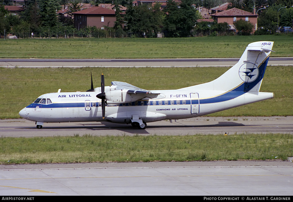 Aircraft Photo of F-GFYN | ATR ATR-42-300 | Air Littoral | AirHistory.net #114495