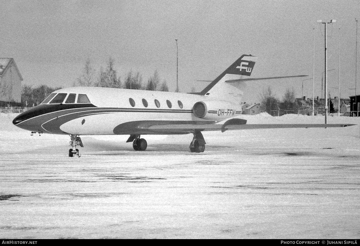 Aircraft Photo of OH-FFW | Dassault Falcon 20F | Finnwings | AirHistory.net #114505
