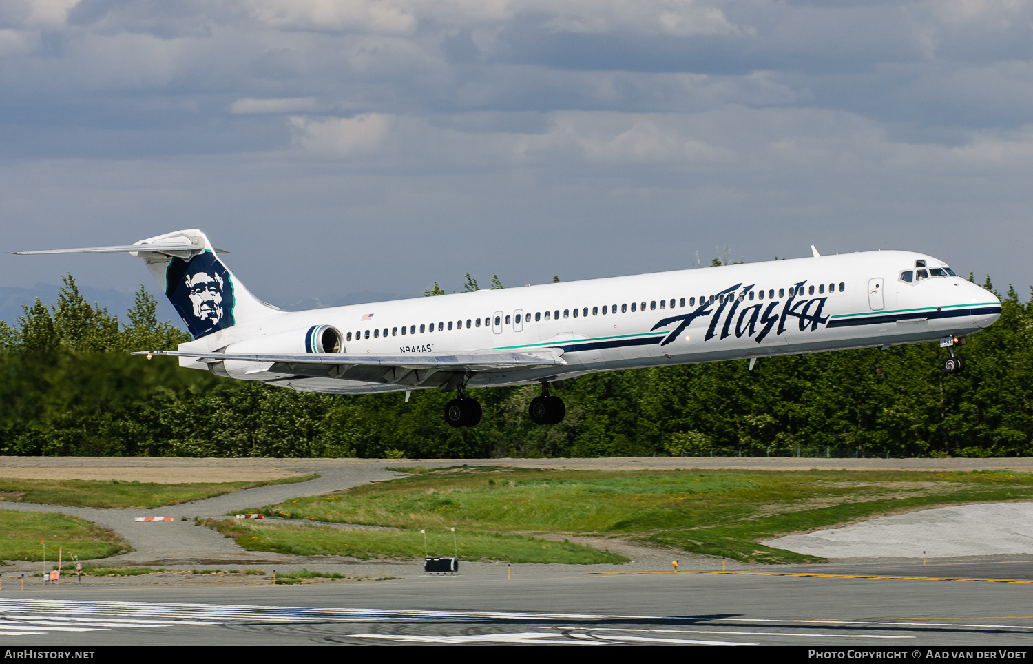Aircraft Photo of N944AS | McDonnell Douglas MD-83 (DC-9-83) | Alaska Airlines | AirHistory.net #114509