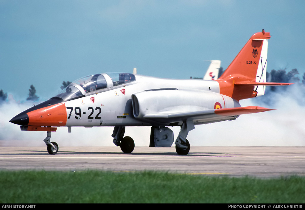 Aircraft Photo of E.25-22 | CASA C101EB Aviojet | Spain - Air Force | AirHistory.net #114523