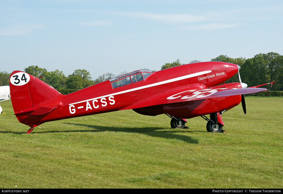 Aircraft Photo of G-ACSS | De Havilland D.H. 88 Comet | AirHistory.net #114524