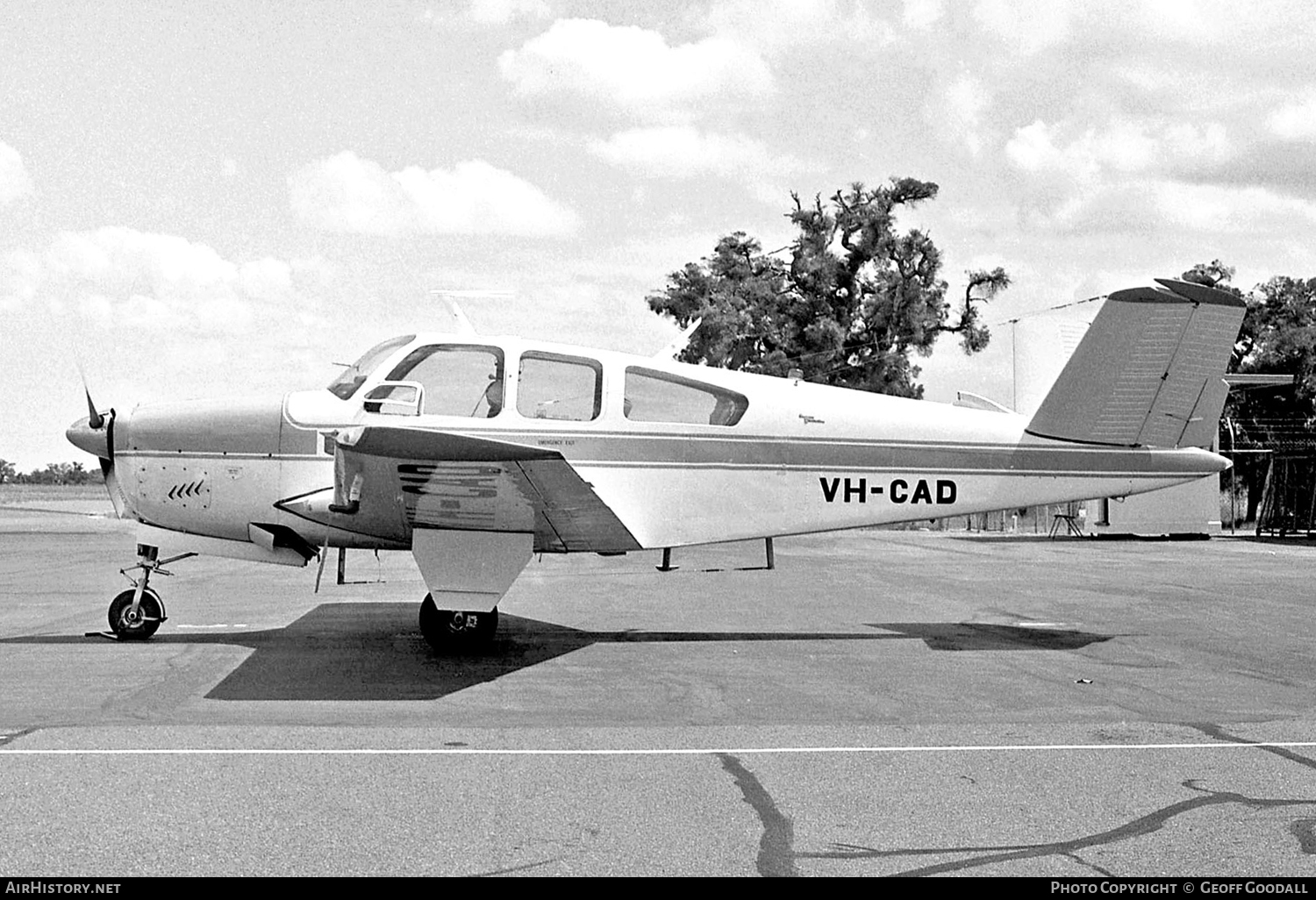 Aircraft Photo of VH-CAD | Beech V35 Bonanza | Department of Civil Aviation | AirHistory.net #114536