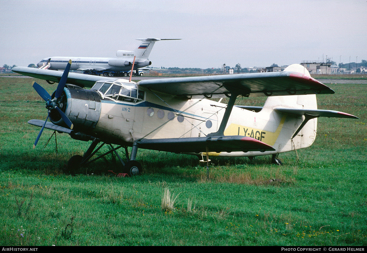 Aircraft Photo of LY-AGF | Antonov An-2R | AirHistory.net #114537