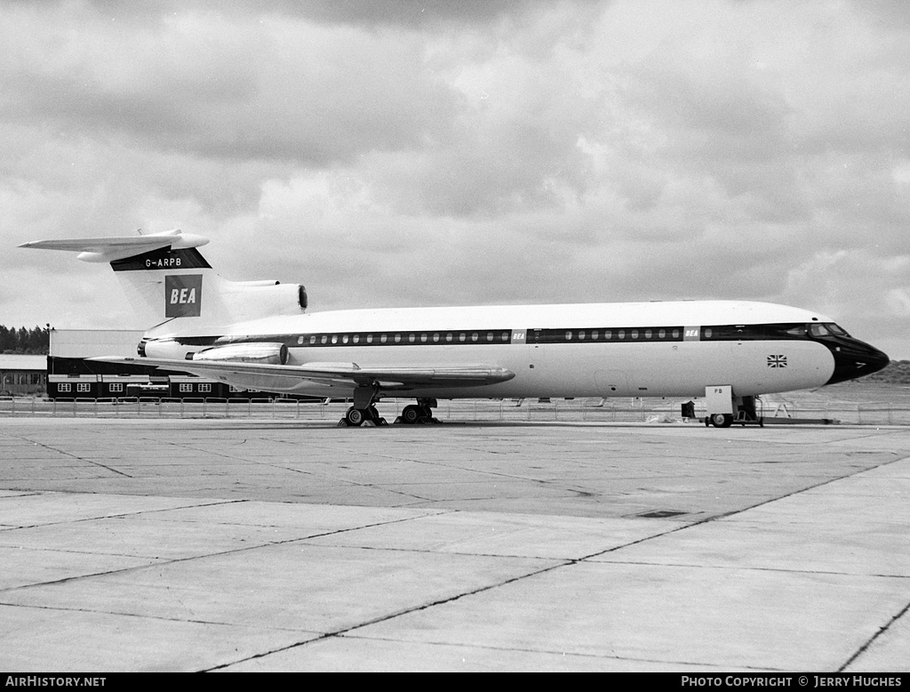 Aircraft Photo of G-ARPB | De Havilland D.H. 121 Trident 1C | BEA - British European Airways | AirHistory.net #114556