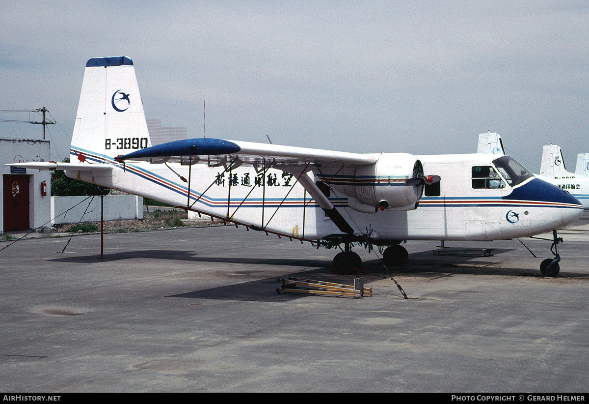 Aircraft Photo of B-3890 | Harbin Y11 | Xinjiang General Aviation | AirHistory.net #114563