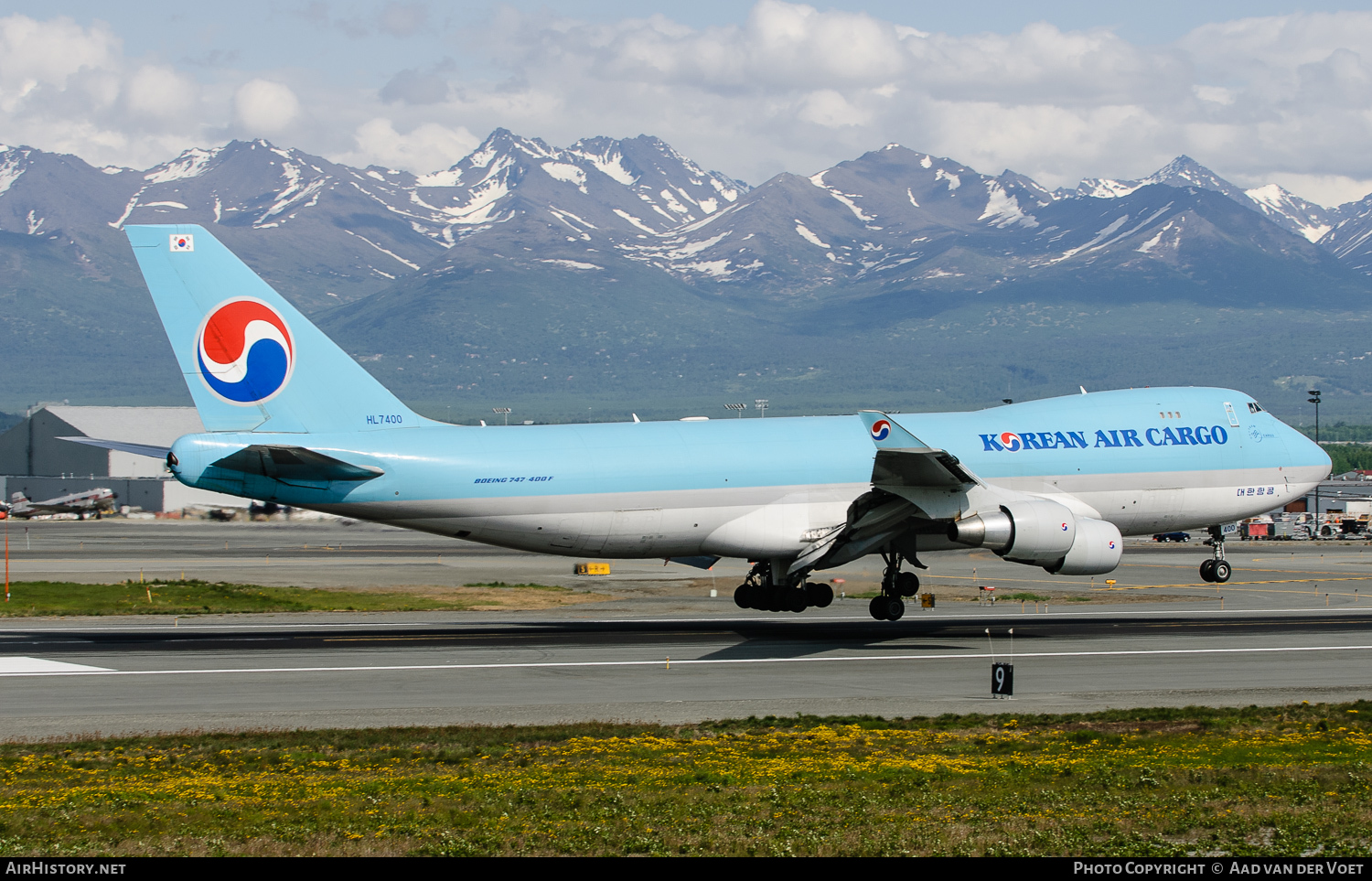 Aircraft Photo of HL7400 | Boeing 747-4B5F/SCD | Korean Air Cargo | AirHistory.net #114571