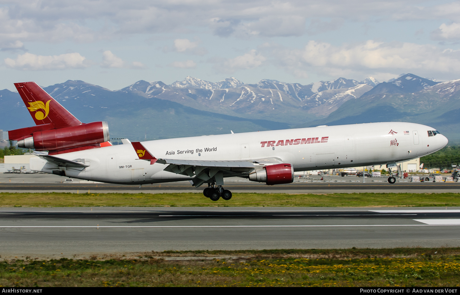 Aircraft Photo of 9M-TGR | McDonnell Douglas MD-11/F | Transmile Air Services | AirHistory.net #114577