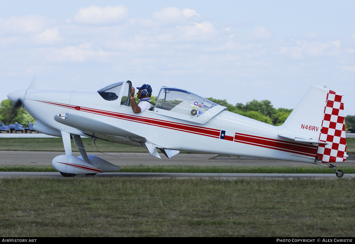 Aircraft Photo of N46RV | Van's RV-6 | AirHistory.net #114578