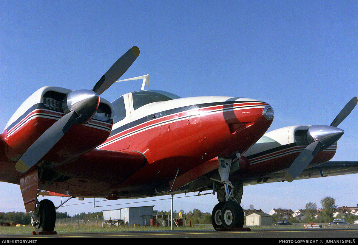 Aircraft Photo of OH-BBT | Beech B55 Baron (95-B55) | AirHistory.net #114579