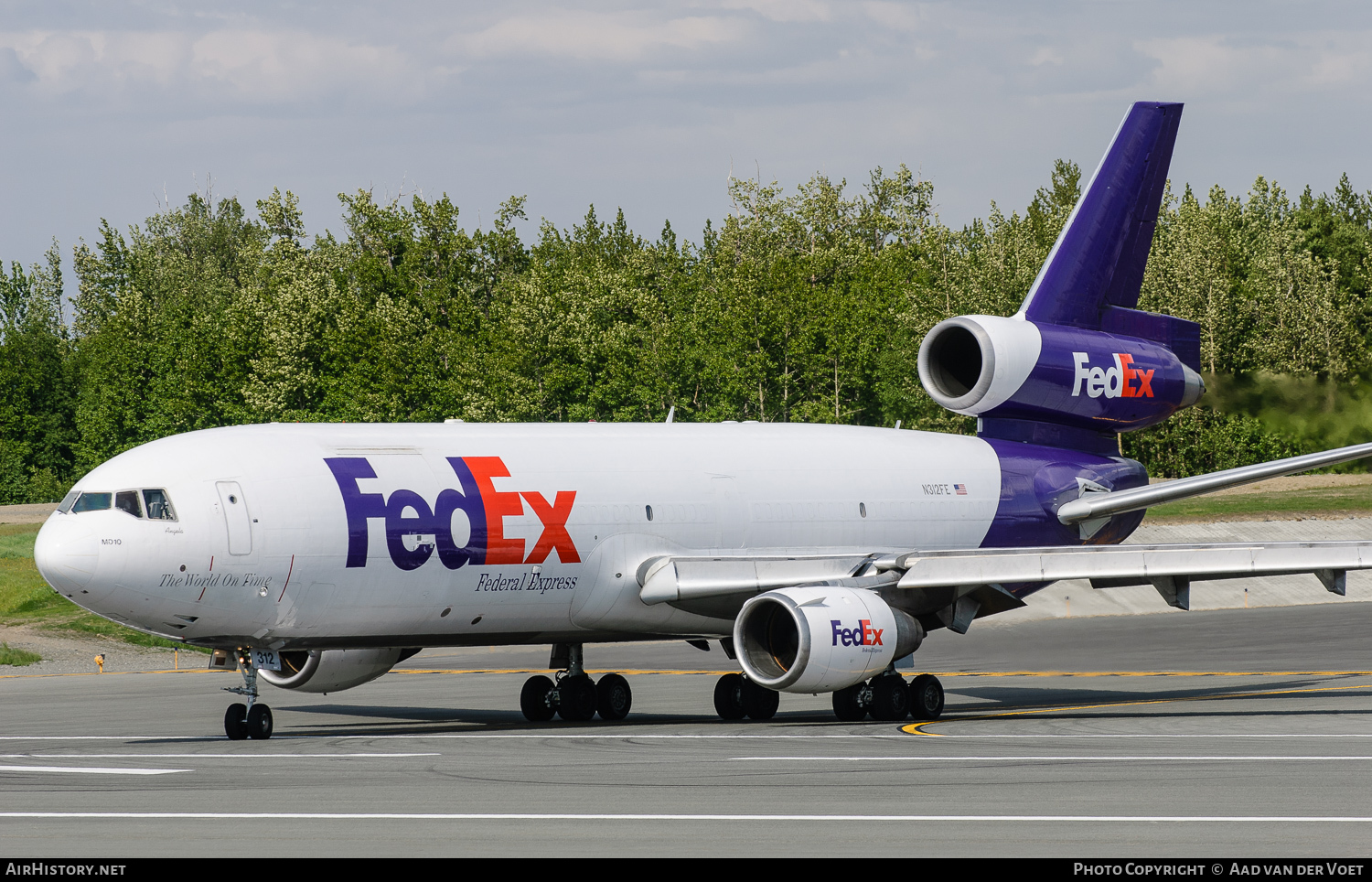 Aircraft Photo of N312FE | Boeing MD-10-30F | Fedex - Federal Express | AirHistory.net #114583