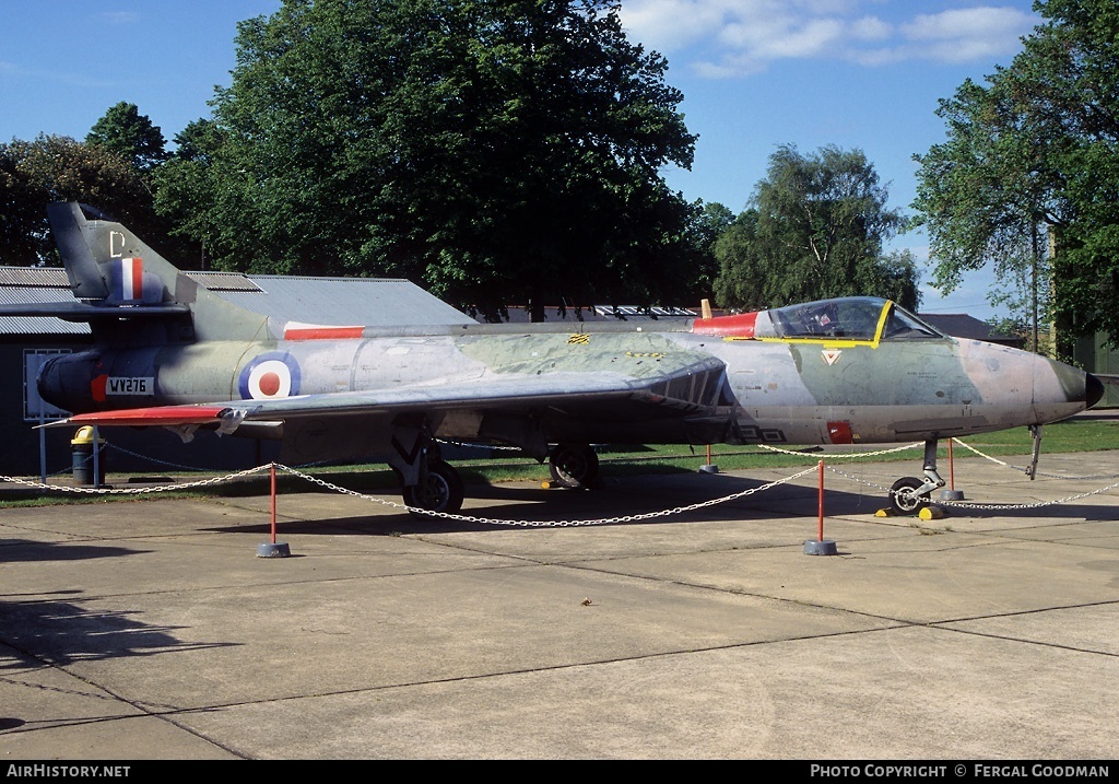 Aircraft Photo of WV276 | Hawker Hunter F4 | UK - Air Force | AirHistory.net #114591