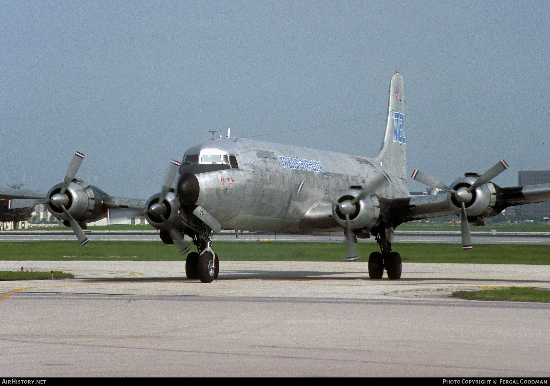 Aircraft Photo of N874TA | Douglas C-118A Liftmaster (DC-6A) | Trans-Air-Link - TAL | AirHistory.net #114599