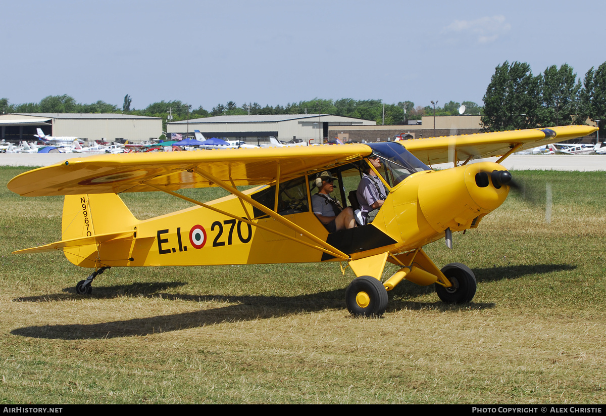 Aircraft Photo of N9967Q / E.I.-270 | Piper PA-18-135 Super Cub | Italy - Air Force | AirHistory.net #114621