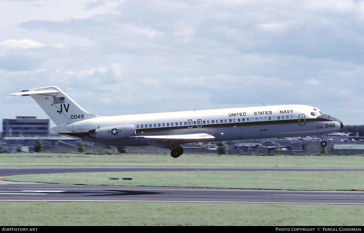 Aircraft Photo of 160049 | McDonnell Douglas C-9B Skytrain II (DC-9-32CF) | USA - Navy | AirHistory.net #114622