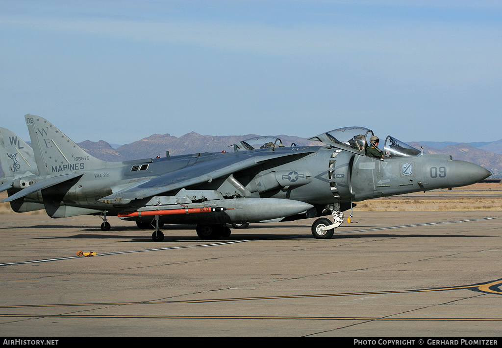 Aircraft Photo of 165570 | Boeing AV-8B Harrier II+ | USA - Marines | AirHistory.net #114631