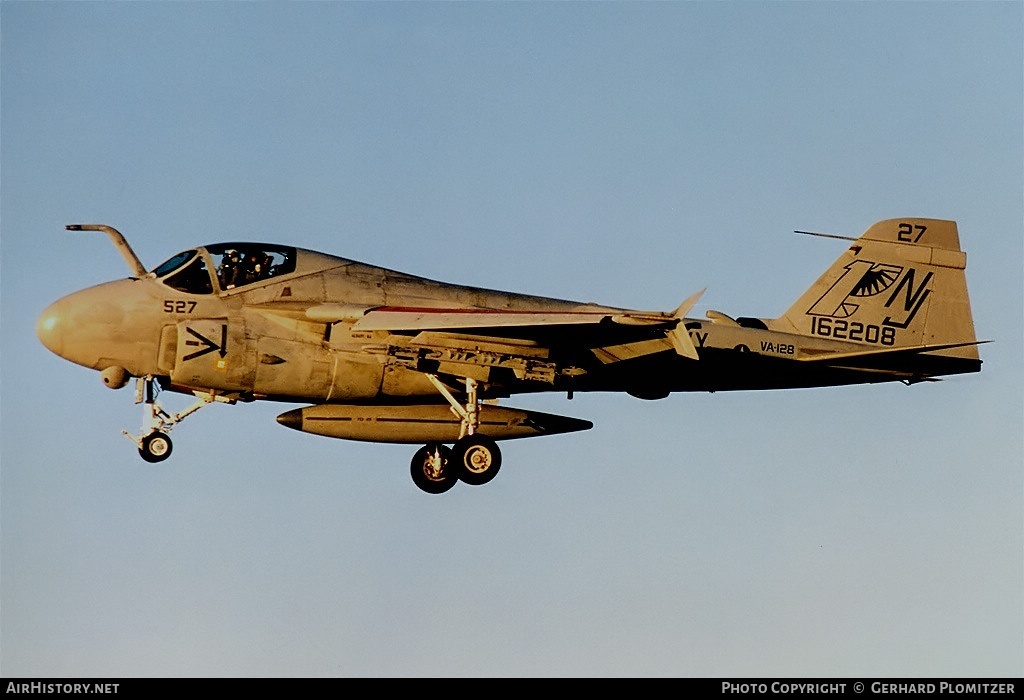 Aircraft Photo of 162208 | Grumman A-6E Intruder (G-128) | USA - Navy | AirHistory.net #114632