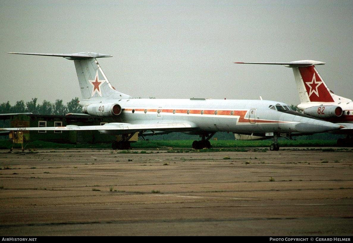 Aircraft Photo of 40 red | Tupolev Tu-134UB-L | Russia - Air Force | AirHistory.net #114645