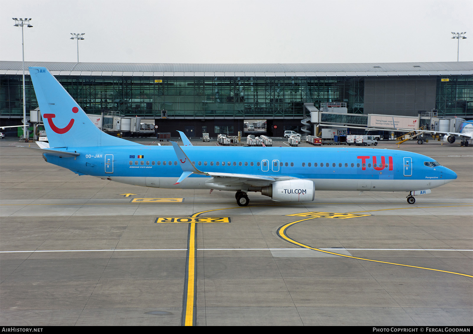 Aircraft Photo of OO-JAH | Boeing 737-8K5 | TUI | AirHistory.net #114650