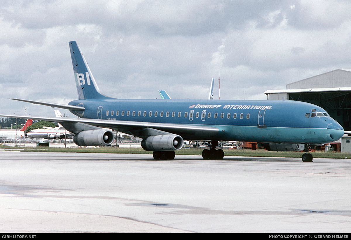 Aircraft Photo of N810BN | McDonnell Douglas DC-8-62 | Braniff International Airways | AirHistory.net #114651