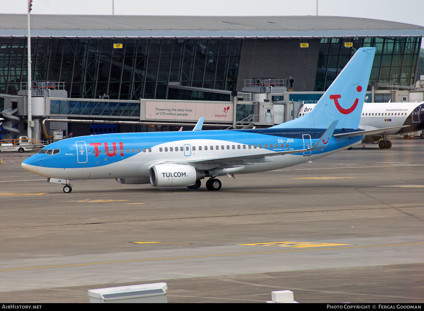 Aircraft Photo of OO-JOS | Boeing 737-7K5 | TUI | AirHistory.net #114657