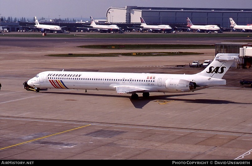 Aircraft Photo of OY-KIL | McDonnell Douglas MD-90-30 | Scandinavian Airlines - SAS | AirHistory.net #114662