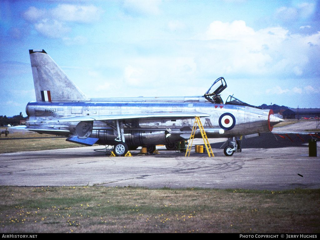 Aircraft Photo of XP697 | English Electric Lightning F3A | UK - Air Force | AirHistory.net #114685