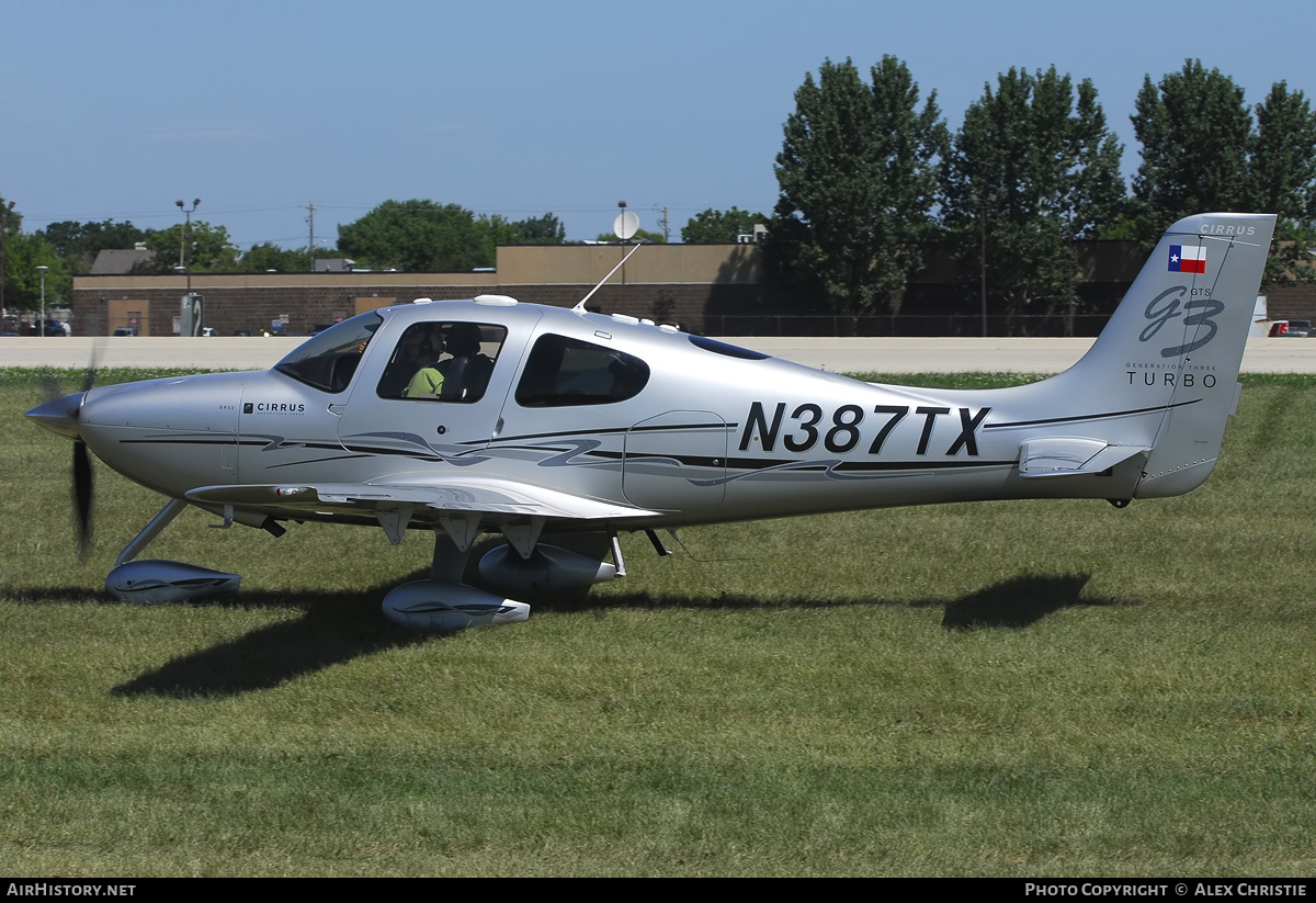 Aircraft Photo of N387TX | Cirrus SR-22 G3-GTS Turbo | AirHistory.net #114703