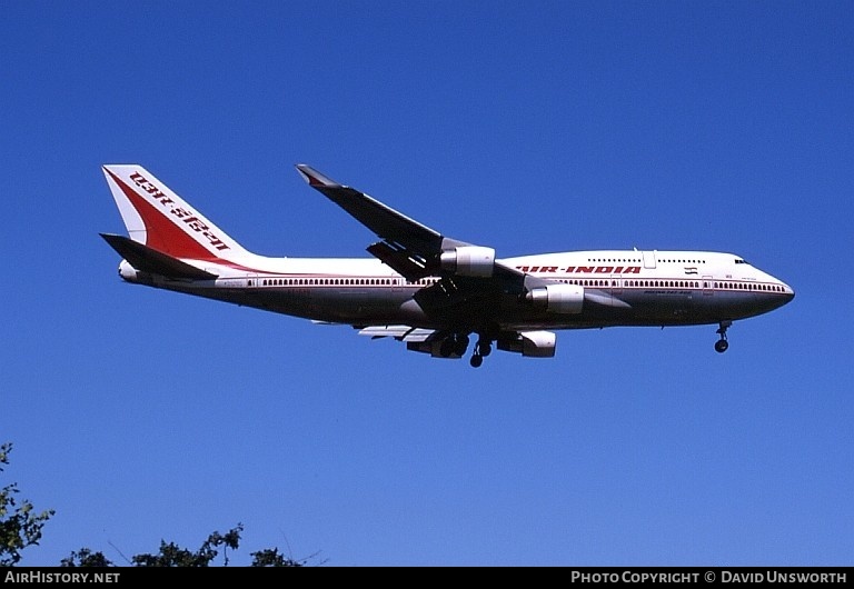 Aircraft Photo of VT-EVB | Boeing 747-437 | Air India | AirHistory.net #114707