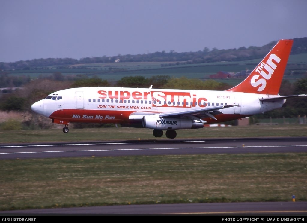 Aircraft Photo of EI-CNT | Boeing 737-230/Adv | Ryanair | AirHistory.net #114711