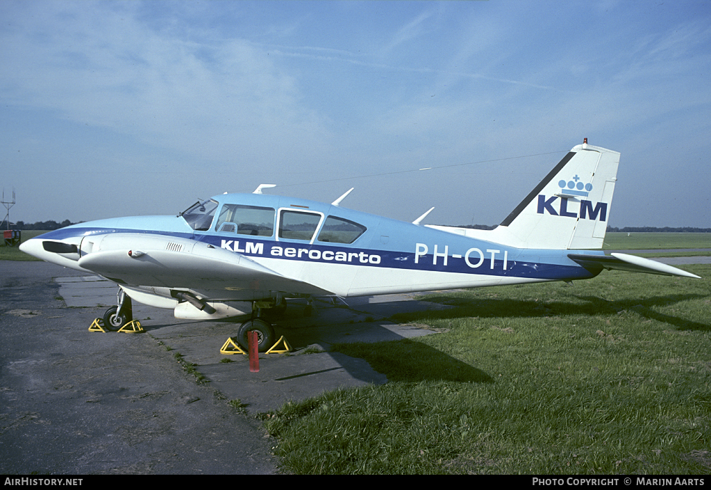 Aircraft Photo of PH-OTI | Piper PA-23-250 Aztec F | KLM Aerocarto | AirHistory.net #114716