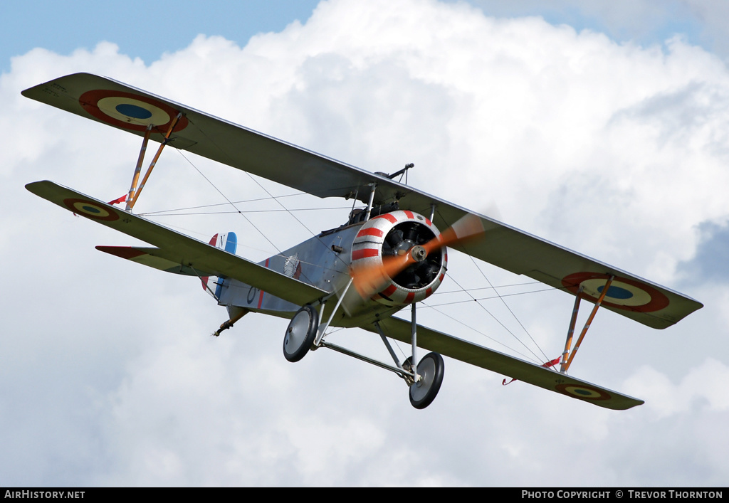 Aircraft Photo of G-BWMJ / N1977 | Nieuport Scout Replica | France - Air Force | AirHistory.net #114727